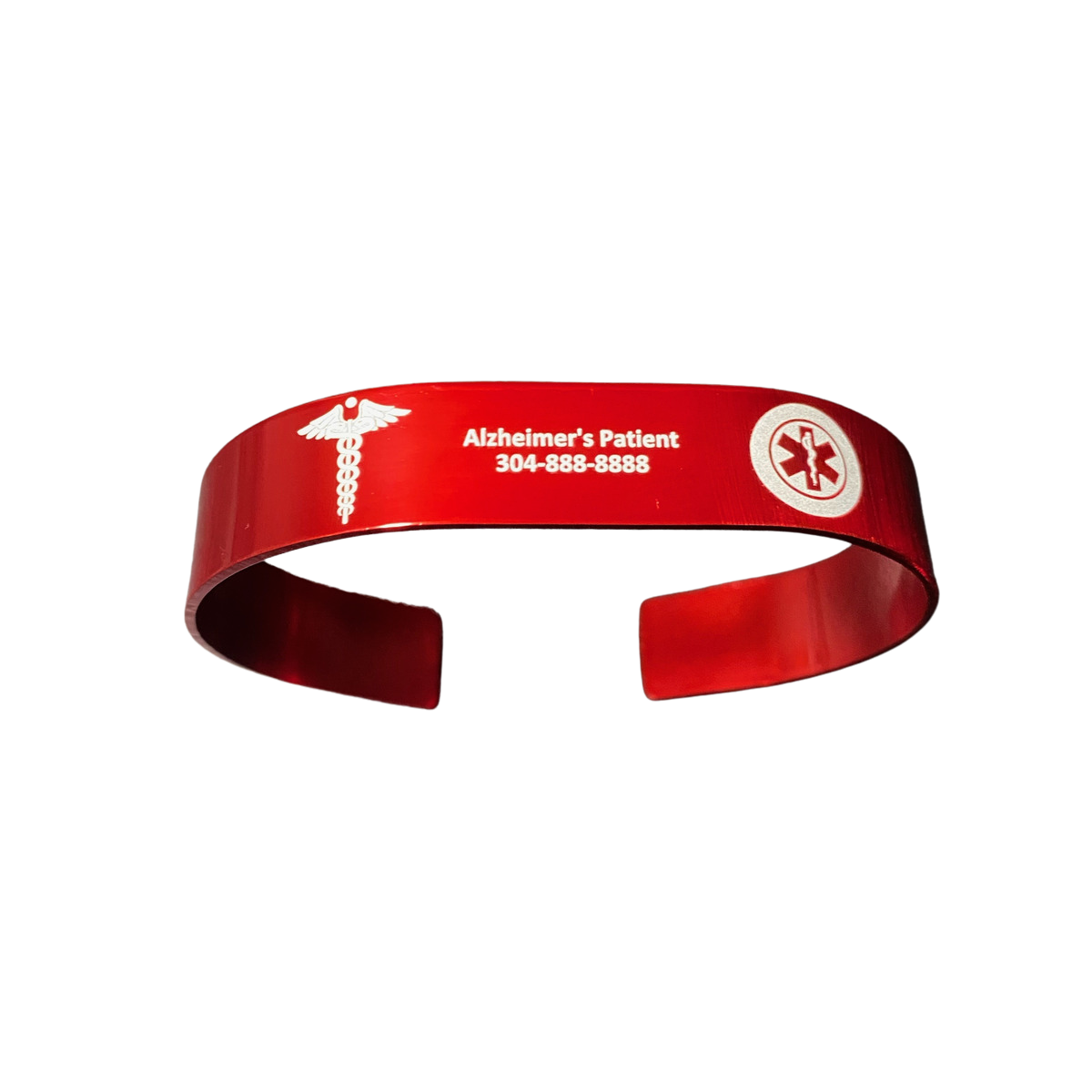 Medical Alert Bracelet Band - Custom